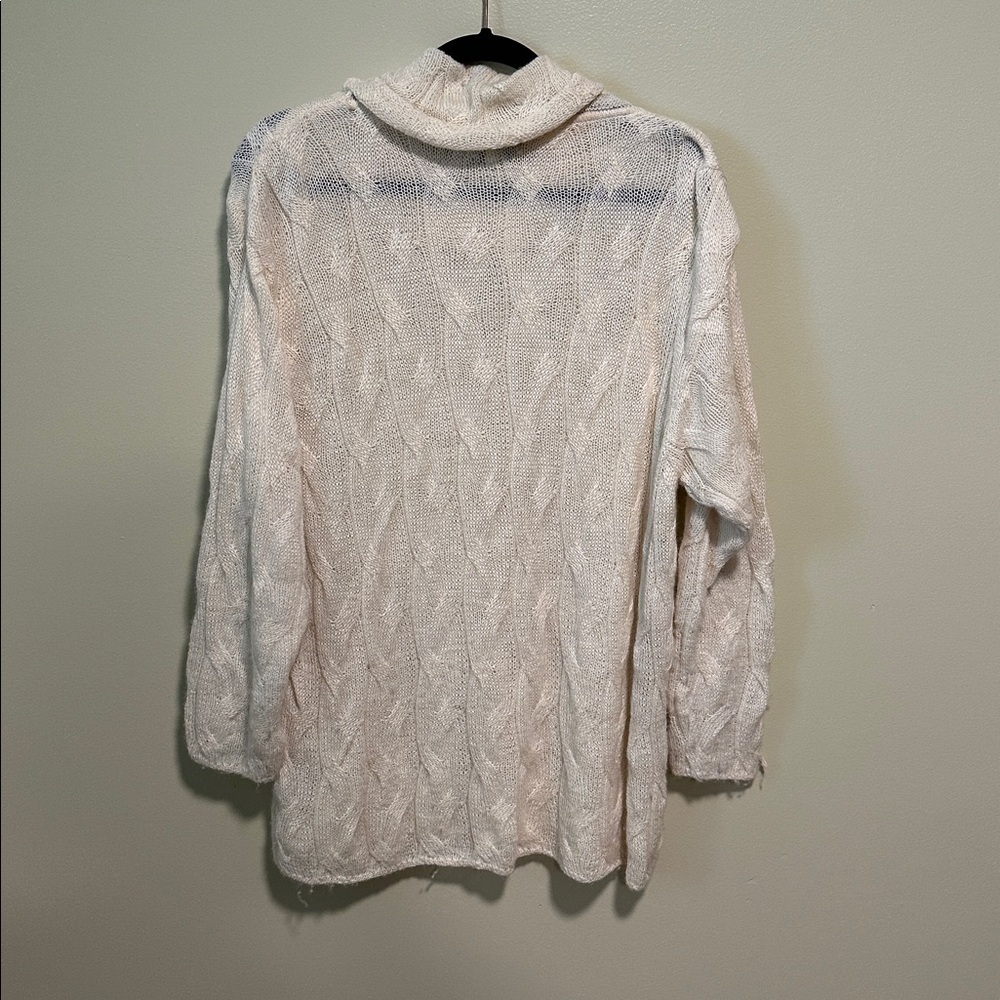 Beyond Thread Cowl Neck Sweater Size Medium - Picture 4 of 6